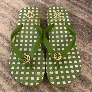 Tory Burch platform flip flop sandals